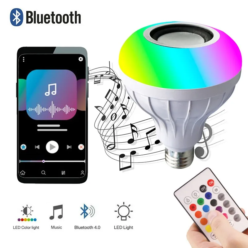 Smart 12W Bluetooth Led Rgb Sound Box Musical Light... From Ddmymaster ...