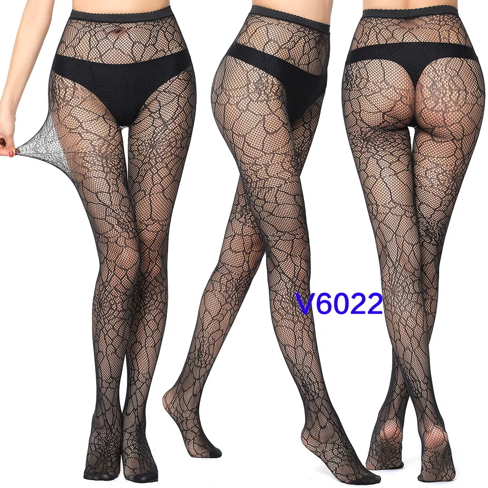 Hot Women Sexy Gothic Fishnet Tights Stars Rose Hollow Pattern Mesh Net  Stockings Black Bottom Pantyhose Female Erotic Lingerie From Ddmyhome,  $29.34