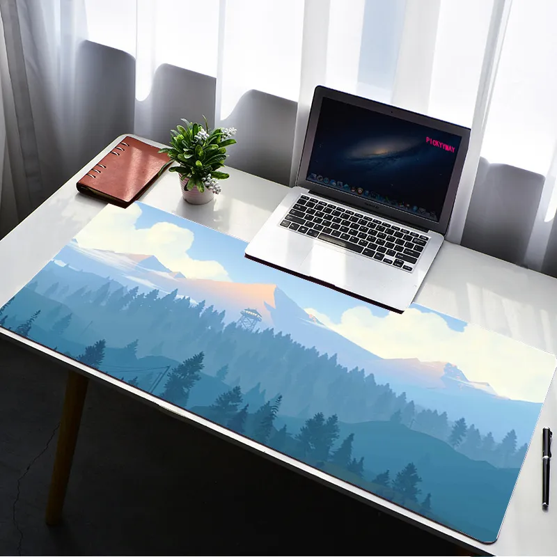 DHgate.com:Deep forest firewatch Laptop Gamer Mousepad Gaming Mouse Pad ...