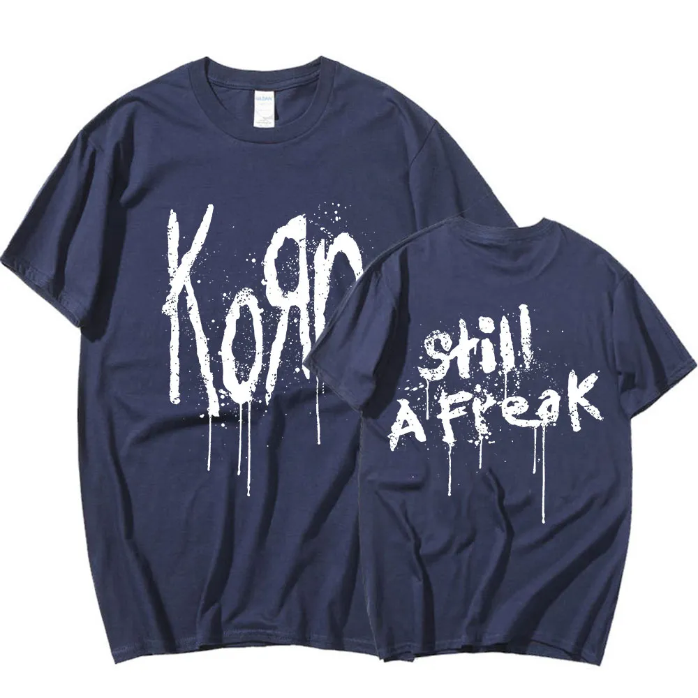 Wholesale Korn 2024 World Tour Vintage Oversized T Shirt For