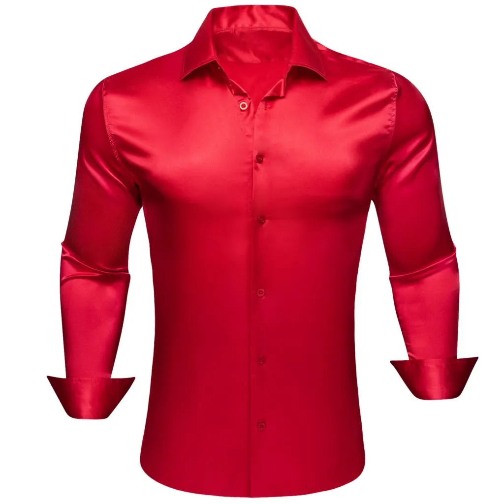 slim fit dress slacks Arturo Slim Fit Long Sleeve Burgundy Dress Shirt M (15.5) 34/35 (1554)