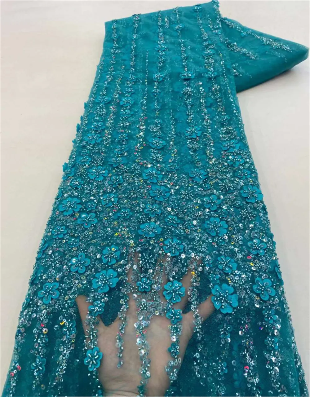 Elegant Embroidered Tulle: African Lace Fabric For... From Dh2958055,  $58.42 | DHgate.Com