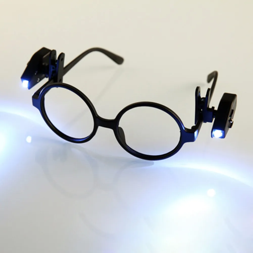 Mini Clip-On Reading Light For Eyeglasses – 1 Pair LED Flashlight For Night Reading & Fishing