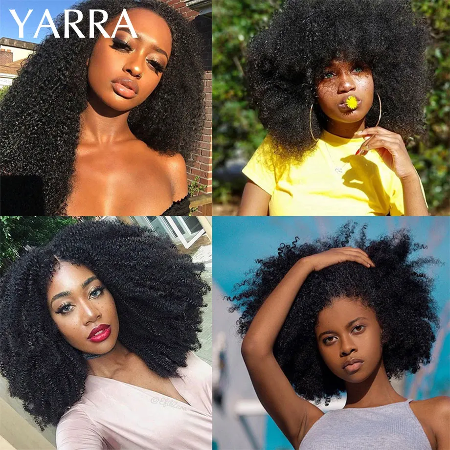 Hair Bundles Curly Afro Weave Styles Brazilian Afro Kinky Curly 4b