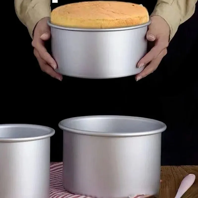 Aluminum Round Cake Die Set 2 5 Inch Solid Bottom Chiffon Aluminized Steel Bakeware For DIY Home Baking Ideal For Cakes And Pastries From Yishian05 1.25 DHgate.Com