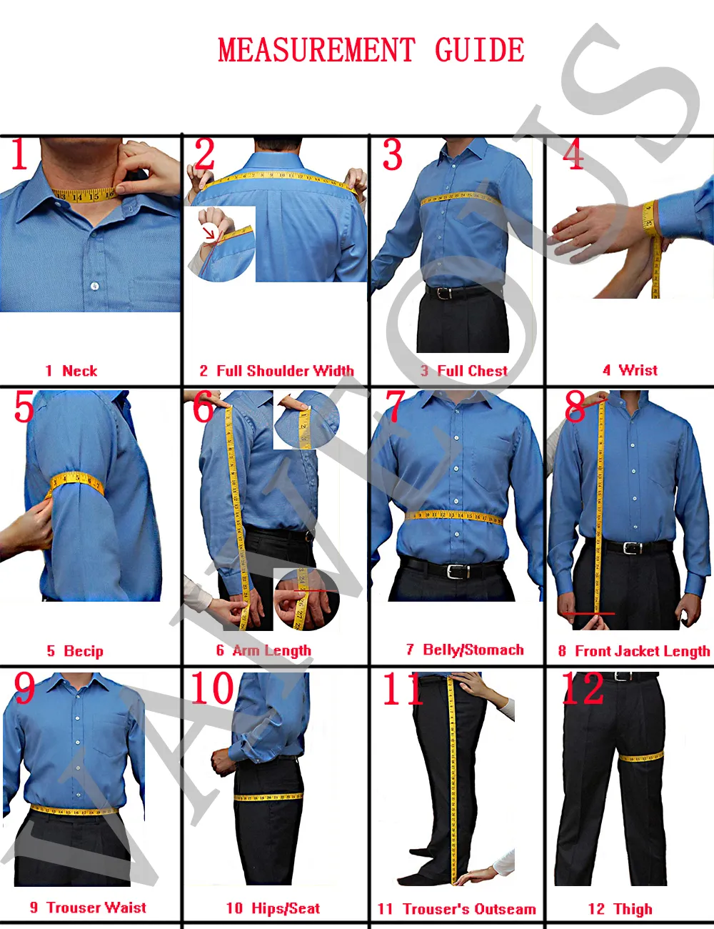tailor get suit measurements near me