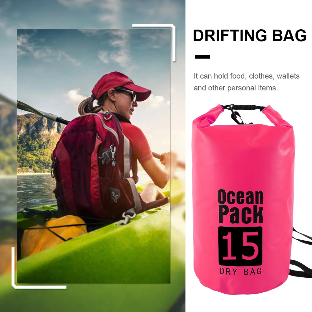 Waterproof Floating Waterproof Dry Bag Pack For Swimming Rafting Kayaking Trekking And Boating Available In 2L 3L 10L Sizes From Ddmyhome 6.1 DHgate.Com