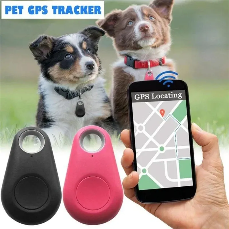DHgate 2024 Mini GPS Tracker for Dogs and Cats Bluetooth Anti lost Alarm Tag for Pets Children Bags and Wallets Security Surveillance