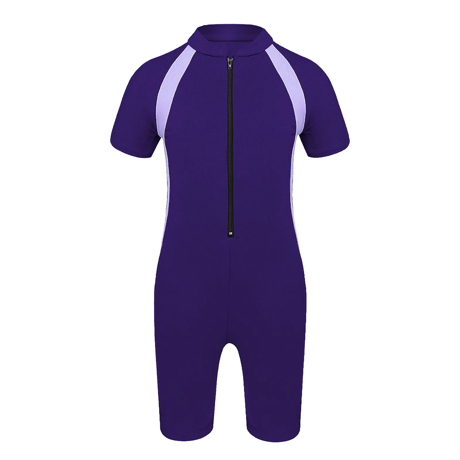 Zweiteiliger Badeanzug Für Kleinkinder - Kurzarm Rash Guard Strandkleidung