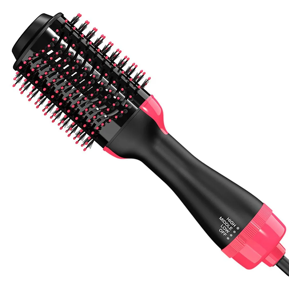 Professional 3 In 1 Hair Blower Styling Brush With 1000W Power Low Noise Hot Comb For Curling Straightening And Drying Hair Blower From Ddmyday 21.22 DHgate.Com