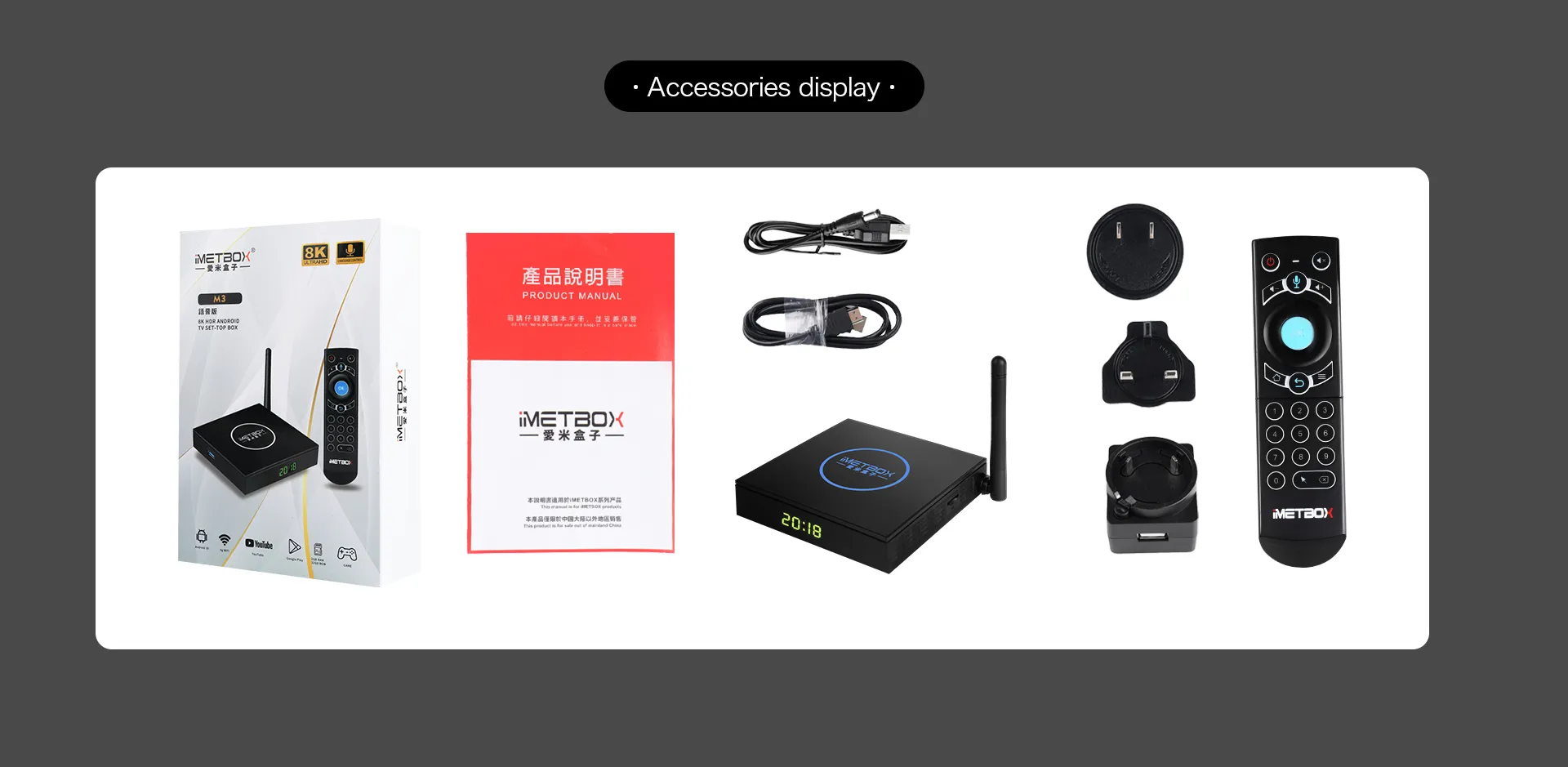 2024 New IMETBOX M3 MAX Android TV Box With Voice From 190,37