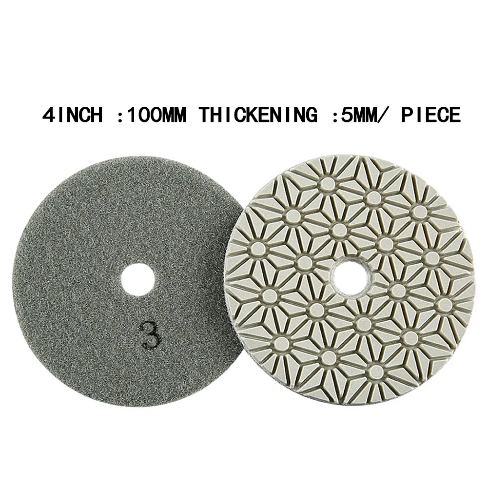 thumbnail image 2 of 4\" 3 Step Hybrid Polishing Pad Set 2 of 9