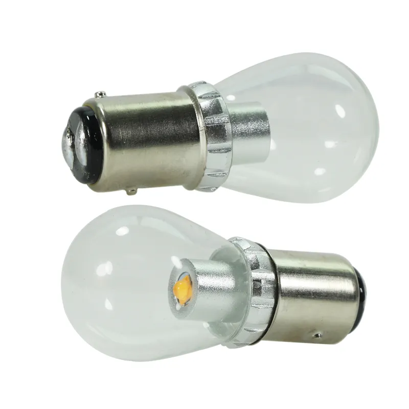 NATGIC BAU15S PY21W LED Lampadine per Indicatori di Direzione Ambra 3700LM 3030 45 SMD Canbus Errore Anti - Hyper Flash Gratuito per Indicatori di Direzione a LED Anteriori o Posteriori (Pack-2