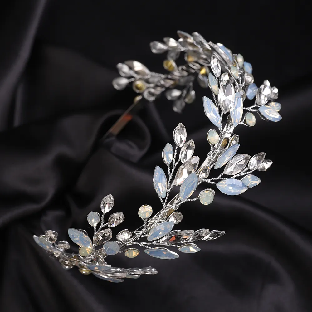 Trendy Silver Bridal Hair Accessories Handmade... From  display picture 1