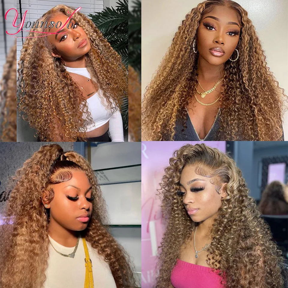 UNice Brazilian Highlight Blonde Body Wave Bundles Human Hair Weaves Extensions