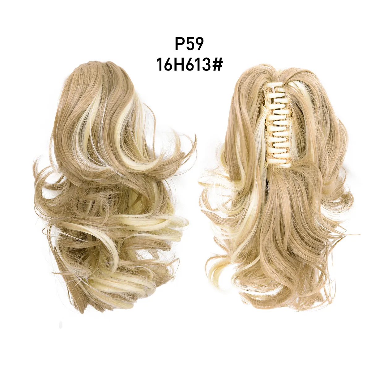 DHgate.com:Natural Curly Claw Clip-In Ponytail: Synthetic Ponytail ...