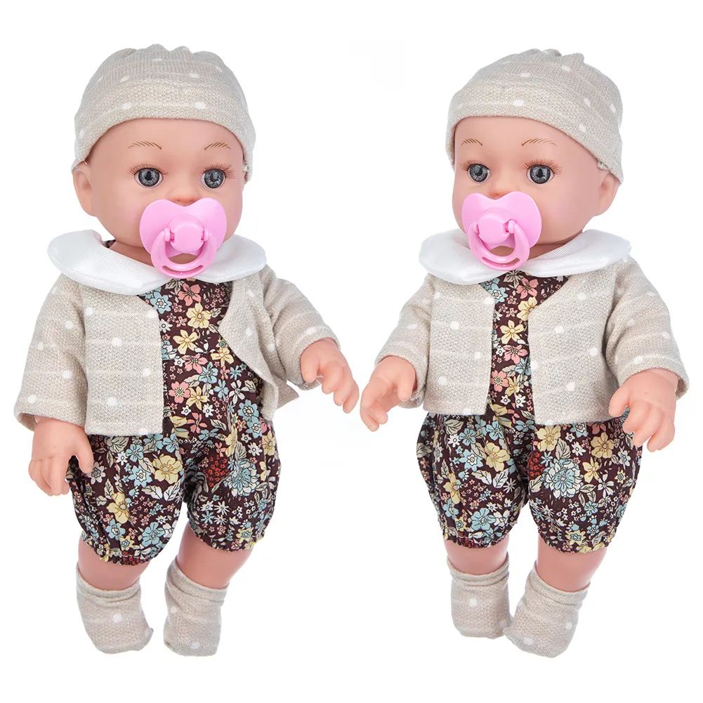 Reborn ベビードール 12インチ ホワイトスキン フルシリコンボディ 本物そっくり 新生児人形 誕生日プレゼント 3歳以上 | Gileutay 12インチ フルシリコン リボーン ベビードール