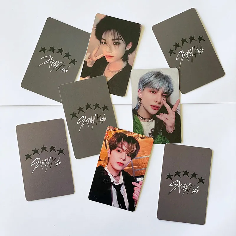 Stray Kids Postcards KPOP 5-STAR Album Photocards Felix HyunJin