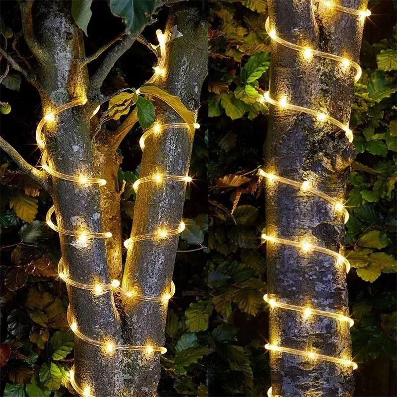 Waterproof Solar LED Strip Lights for Indoor and Outdoor Use