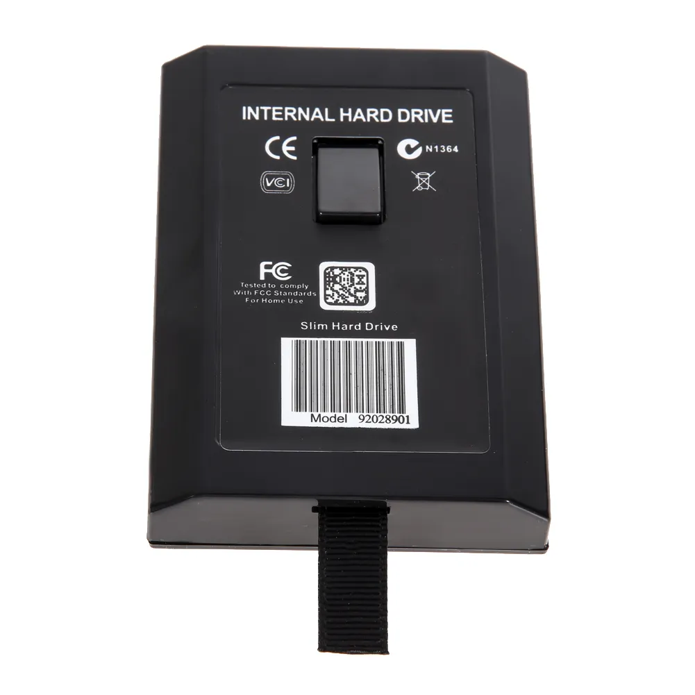 Plastic Internal HDD Hard Disk Drive Box for 20GB 60GB 120GB 250GB HDD Case Cover Game Accessories Replacement for XBOX 360 Slim