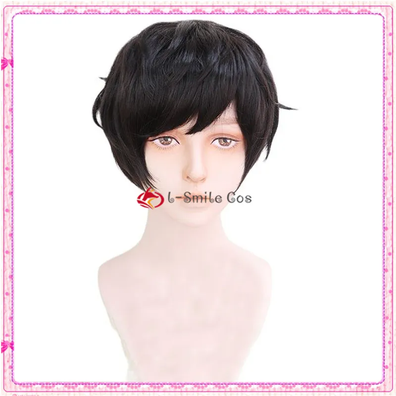 Cosplay Wig Blonde/Black Aslan Jade Callenreese Eiji Okumura Role