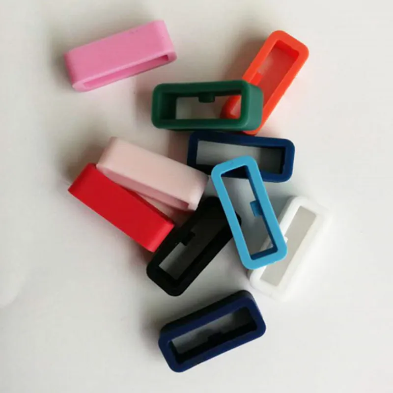 Silicone Watch Band Loop: Colorful Rubber Rings 16mm 18mm 20mm