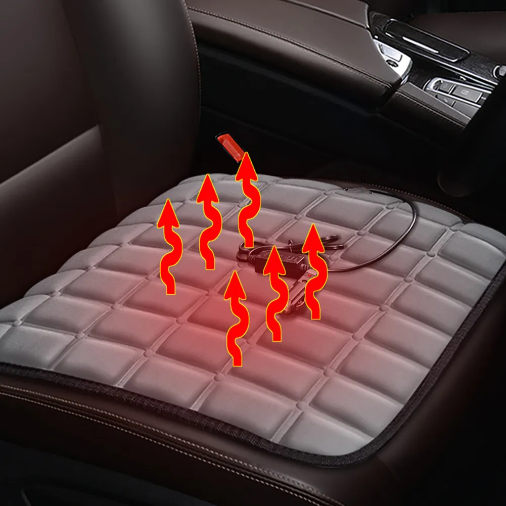 Cozy Heat 3-Gear Car Seat Heated Cover: 40W Fast-Heating Electric ...