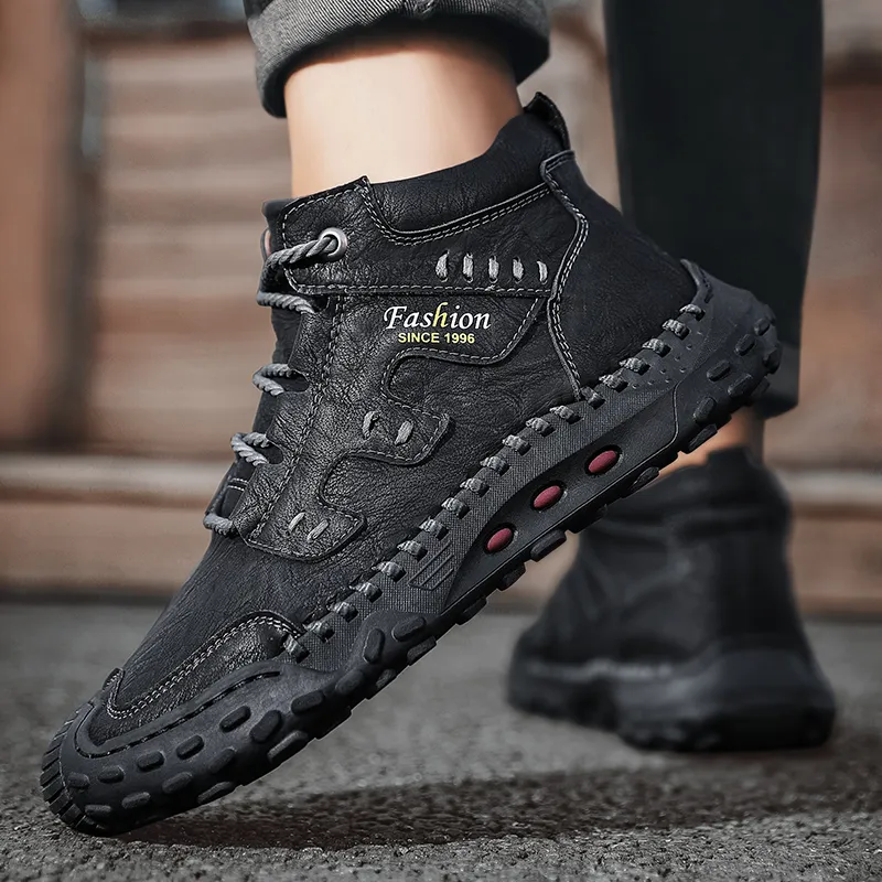 Winter Shoes Tenis Ankle Boots Winter Men Snow Boots Big Size 36