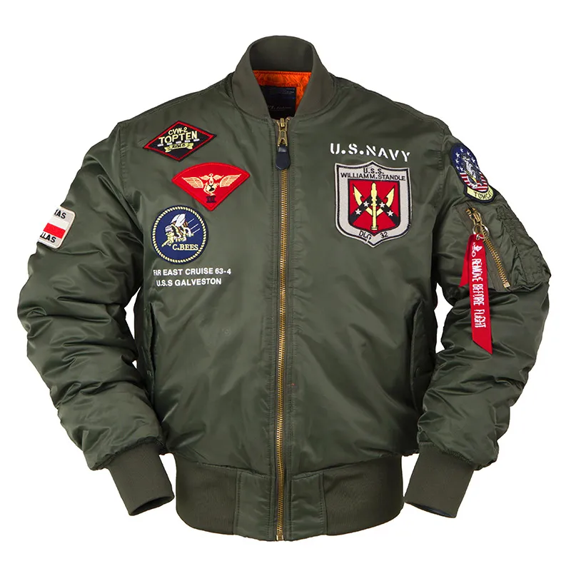 Winter 2023 Top Gun Bomber Flight bomber jacket - Windproof Winter 2023 Top Gun Bomber Flight bomber jacket - Windproof