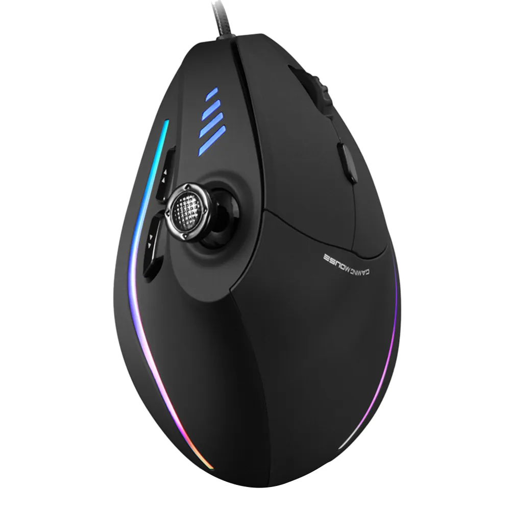 ZELOTES C-18 RGB Optical Gaming Mouse, Ergonomic Vertical