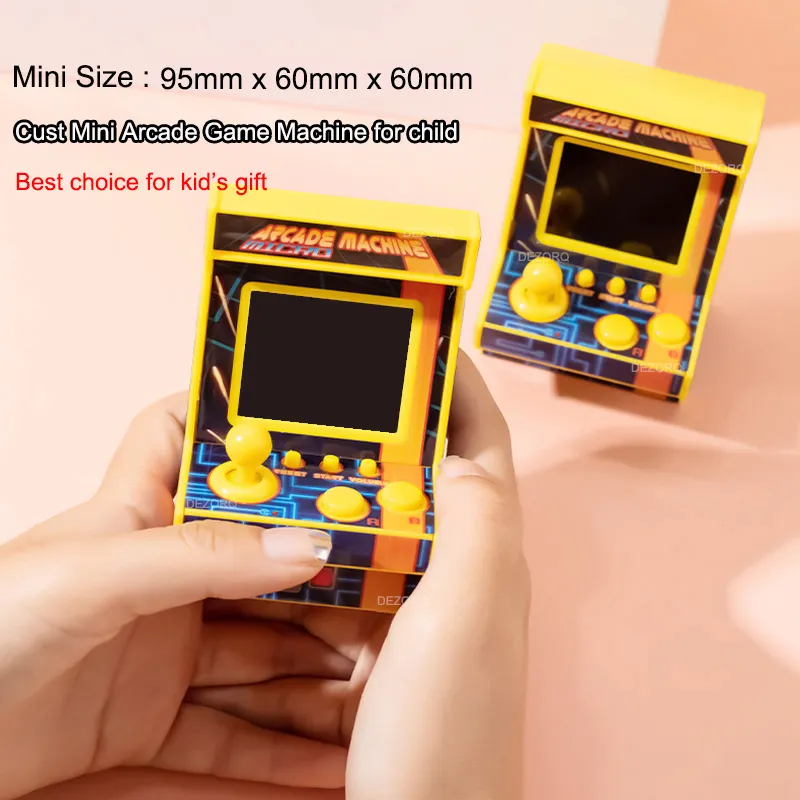 Mini Arcade Player Retro Gaming Console: Portable Mini Arcade Handheld Game Player with ...