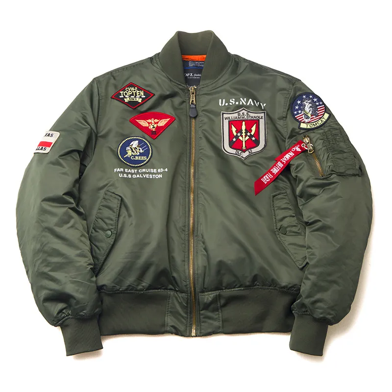 Winter 2023 Top Gun Bomber Flight bomber jacket - Windproof Winter 2023 Top Gun Bomber Flight bomber jacket - Windproof