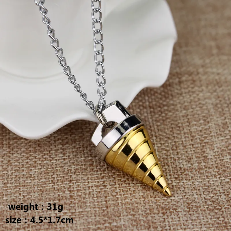 Gurren Lagann: Core Drill Cosplay Necklace - Circle Red