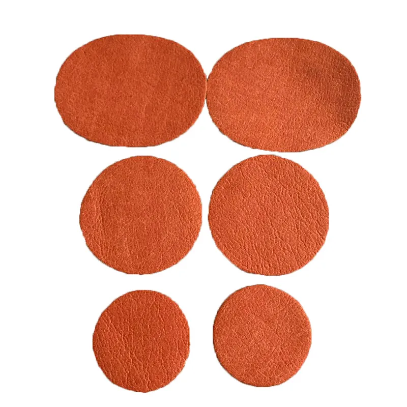 Patchs Autocollants De Réparation Pour Chaussures - 6 Pièces (2 Petits, 2 Moyens, 2 Grands), Cuir PU, Pour Trous Aux Orteils/talons