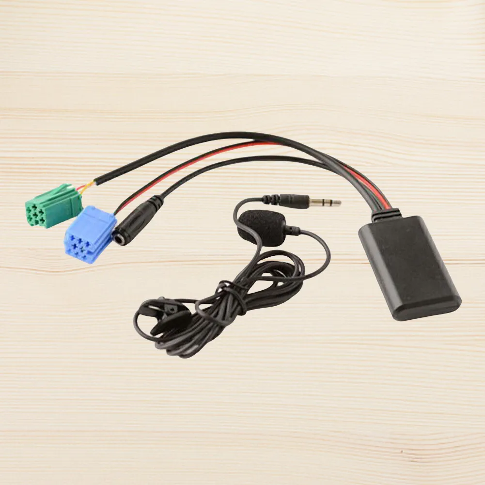 Câble Audio MP3 Pour Autoradio Renault - Adapté Scenic 2, Kangoo, Clio - Connexion 6 Pins - Prise Jack