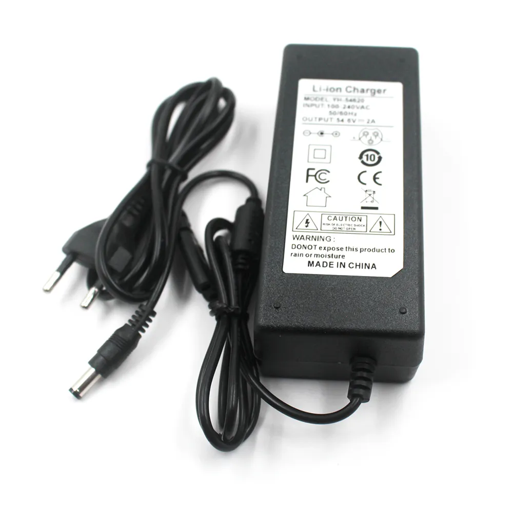 E bike Smart Charger Scooter 29.4V 2A / 42V 2A / 54.6V 2A Hoverboard DC Plug 5.5*.2.1mm For 24V 36V 48V Ebike Littium Battery