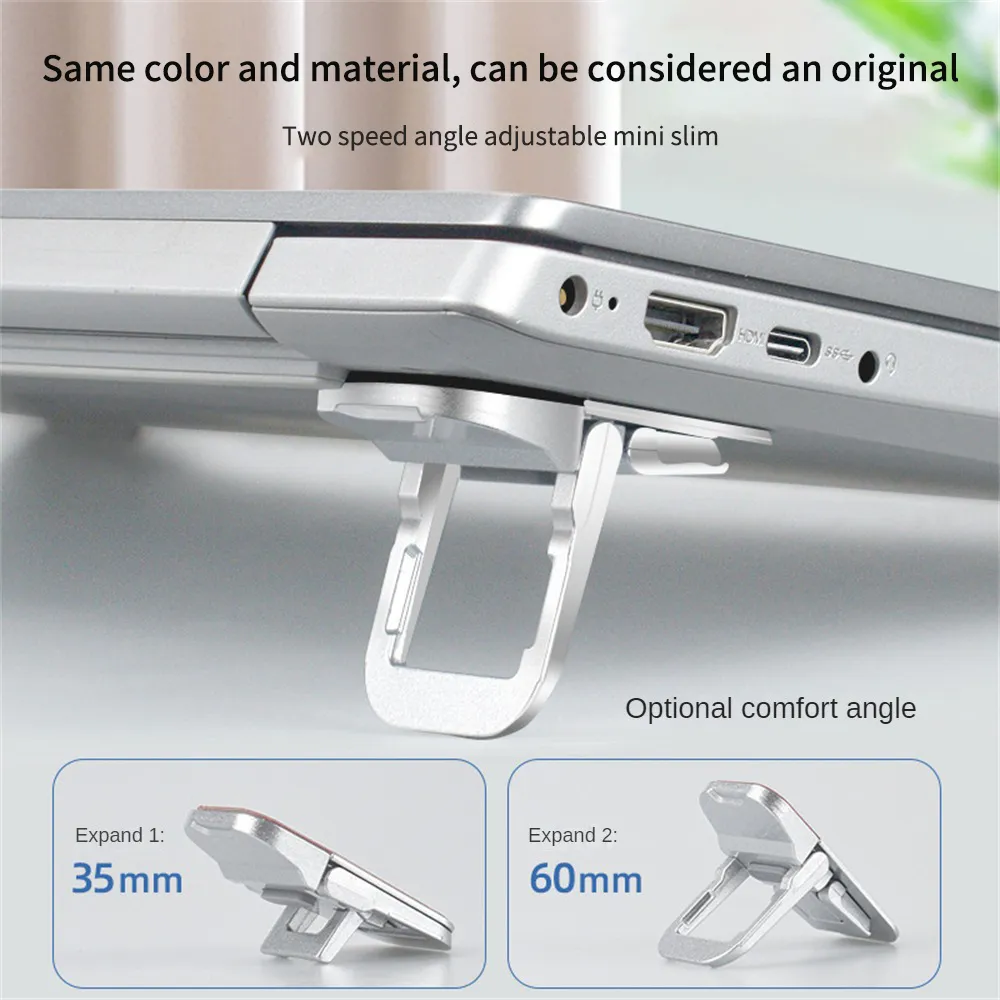 Same Color And Material Material Zinc Alloy Metal Lightweight Applicable Model Laptop Elevated Computer Peripherals Laptop Stand