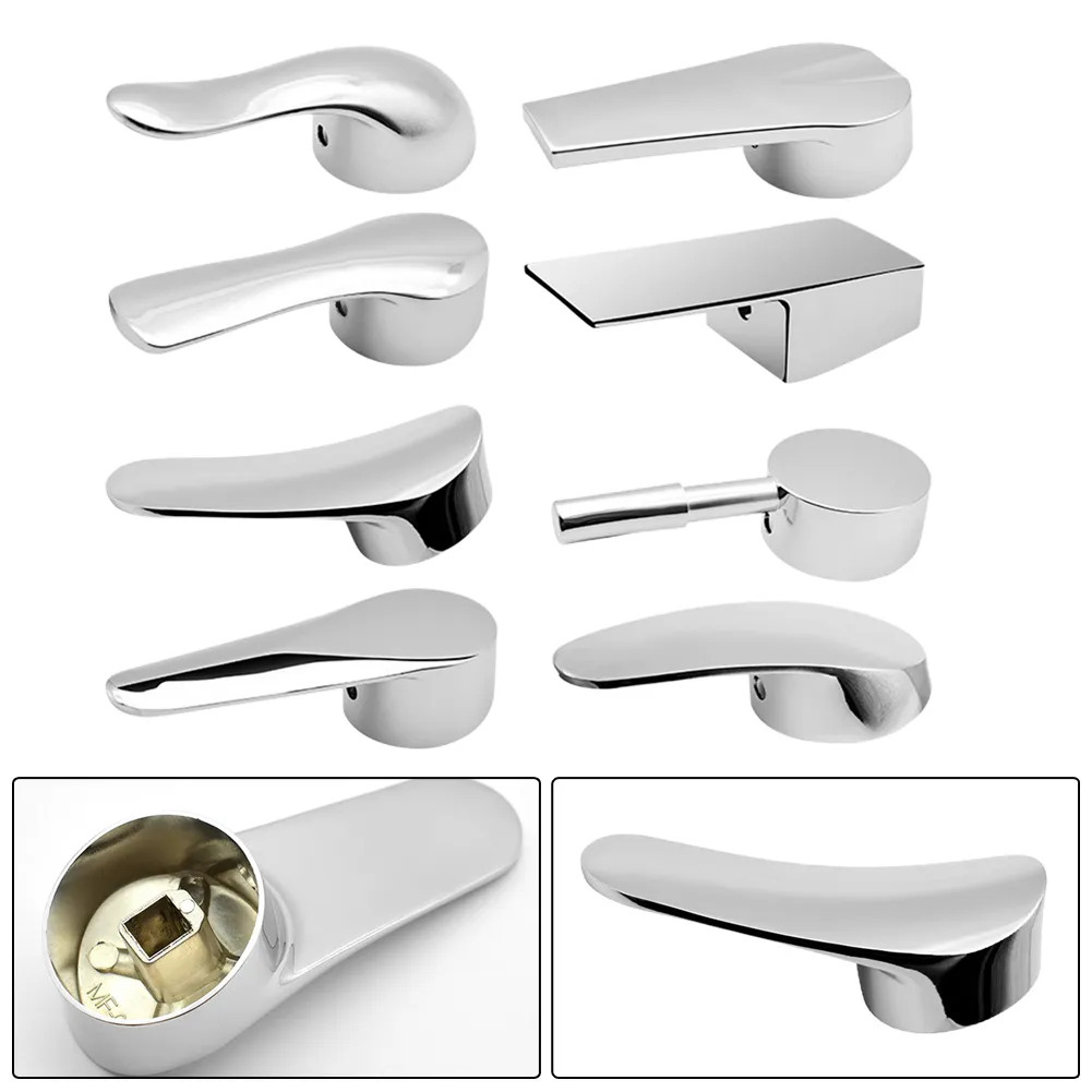 2-Pack Metal Shower Handle Replacement Kit – 3-Speed Lever Faucet Handle For Bathroom Shower & Sink, Alloy Construction