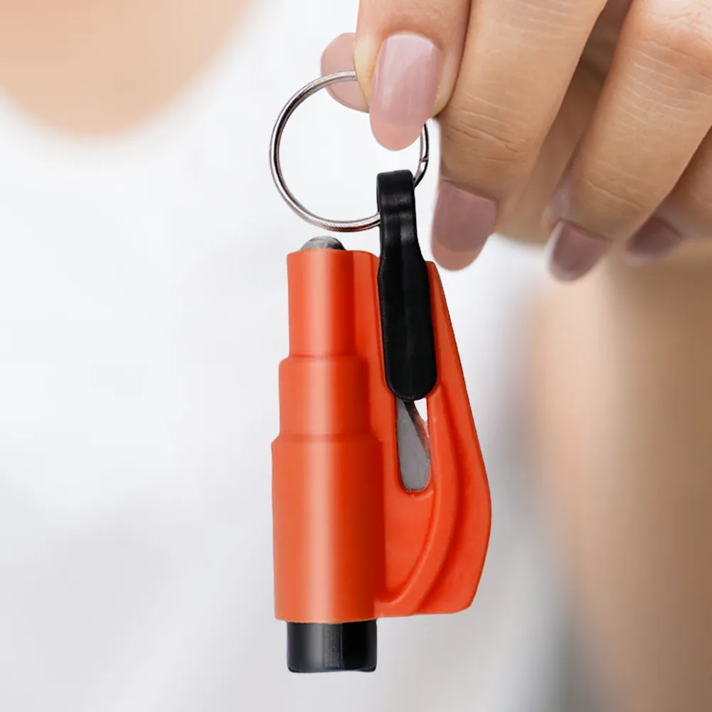 thumbnail image 2 of BBTO 6 Pcs Car Glass Breaker And Seatbelt Cutter 2 In 1 Car Window Breaker Tool One 2 of 14