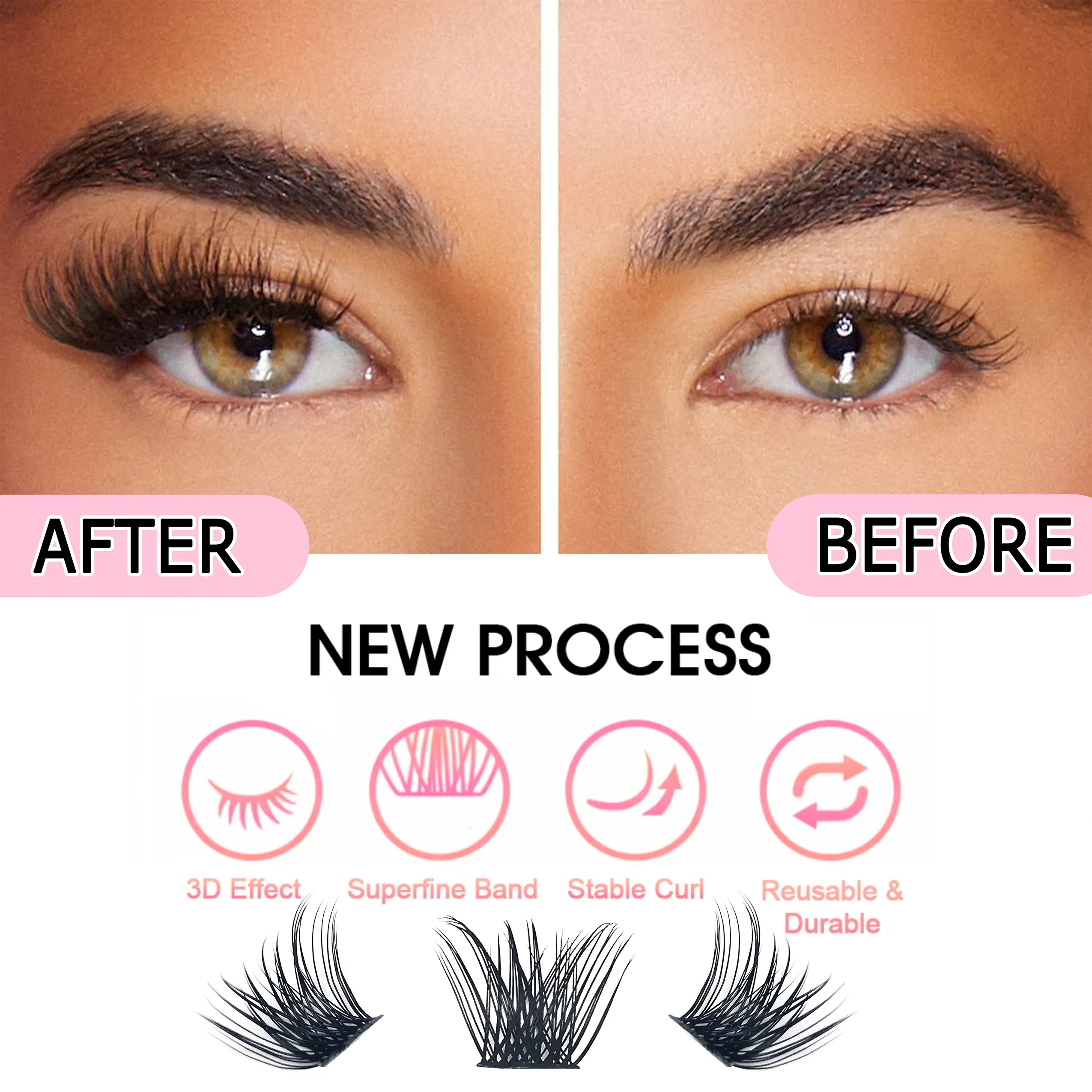 Cluster Lashes Types Lash Cluster Buying Guide: Extension Type, Curl, & Length