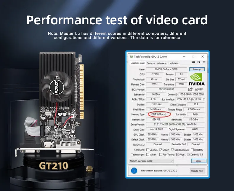 Asus Nvidia Nvidia Geforce 210 Directx Support Asus Nvidia Gt 210