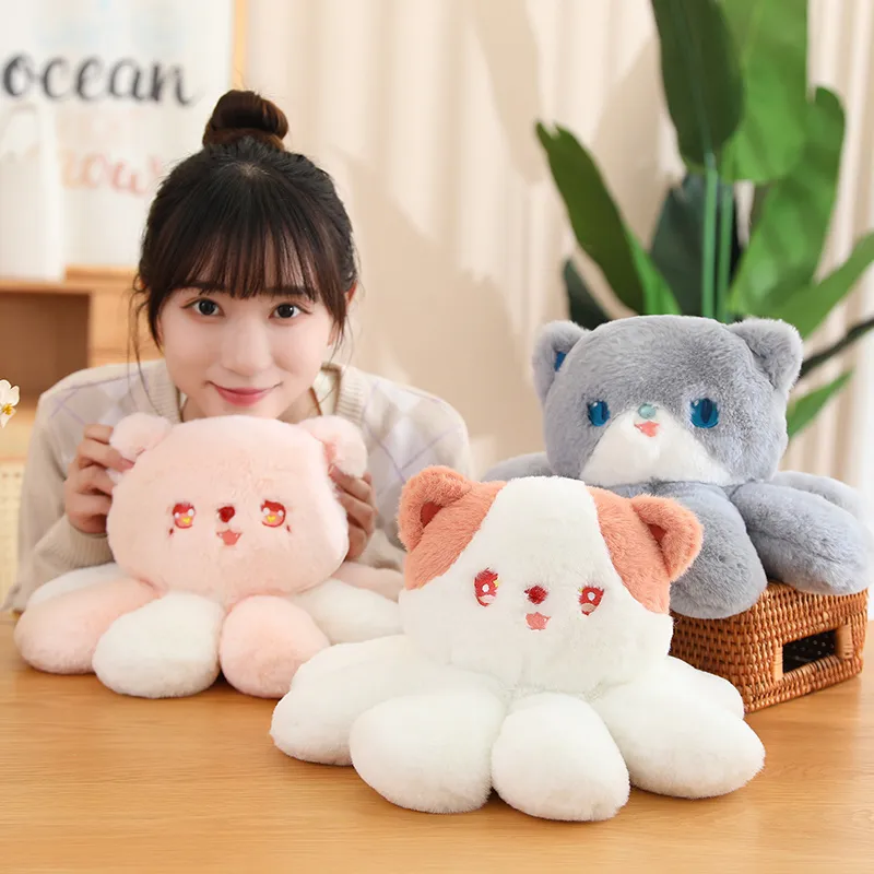Super Soft Plush Cat Octopus Bunny Toy Rainbow Jellyfish Bunny Dolls For Kids From Ddmyearth 17.39 DHgate.Com