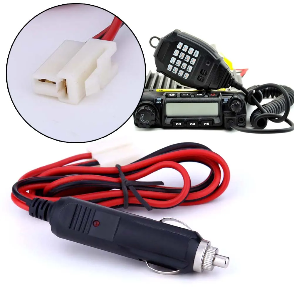 max current car cigarette lighter wholesale Max 20A Car Cigarette Lighter Socket Plug Universal Cigar Lighter  Power Cord Wire Adapter for TYT Mobile Radio