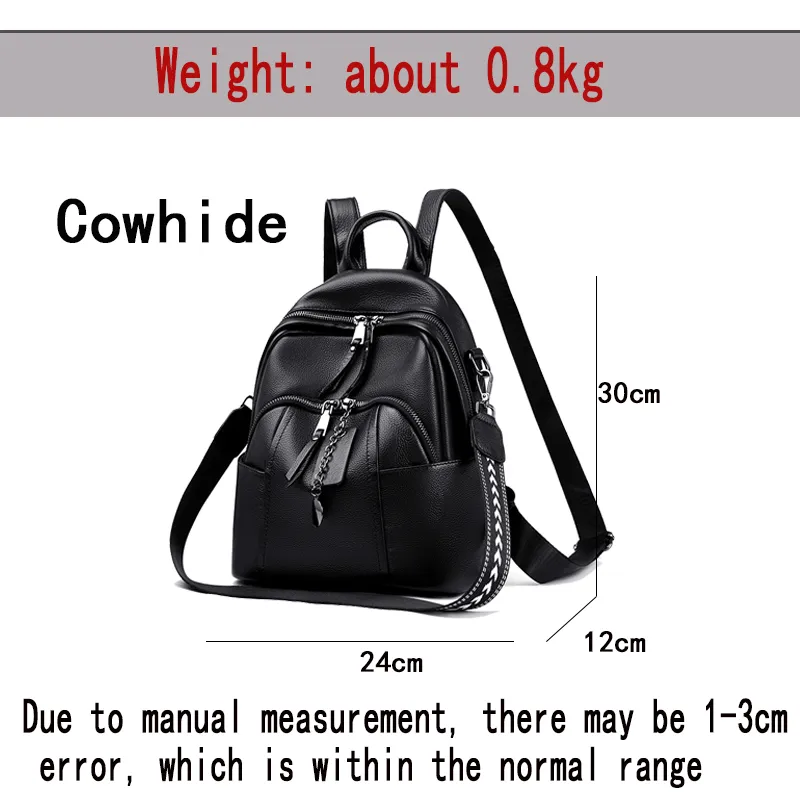 DHgate.com:2024 Genuine Leather Backpack for Women, High