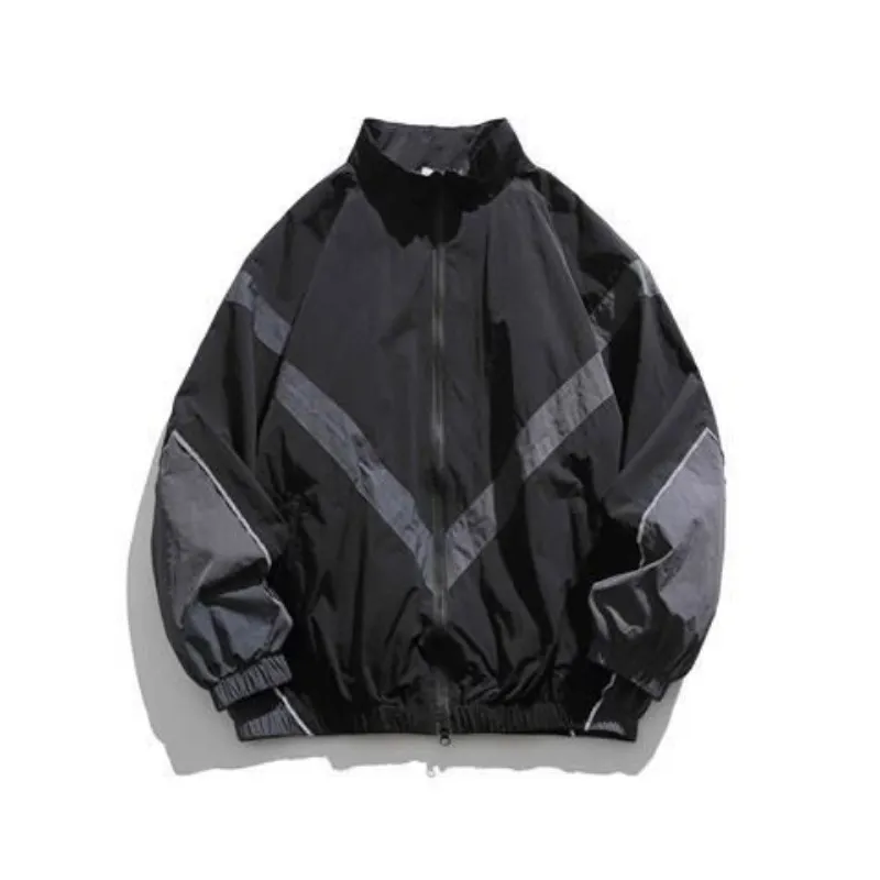 chloma Y2K ANORAK / black×steelgray Y2K ANORAK / black