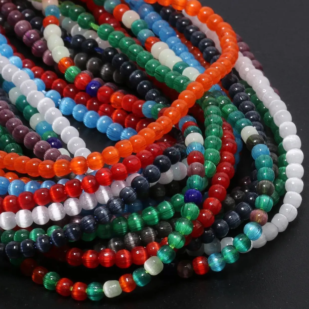 Natural cats eye beads deals