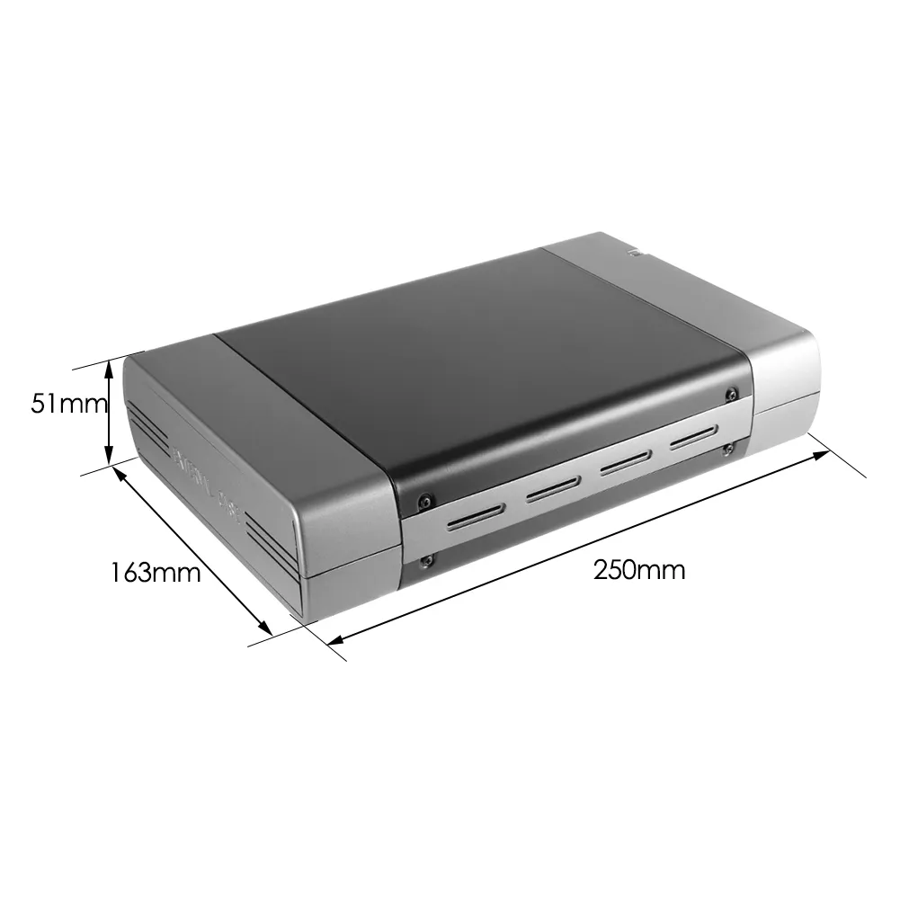 5.25 Inch External HHD Enclosure USB2.0/USB3.0 to SATA Optical Drive HDD Case Support DVD 16 Speed Recording Hard Disk Case