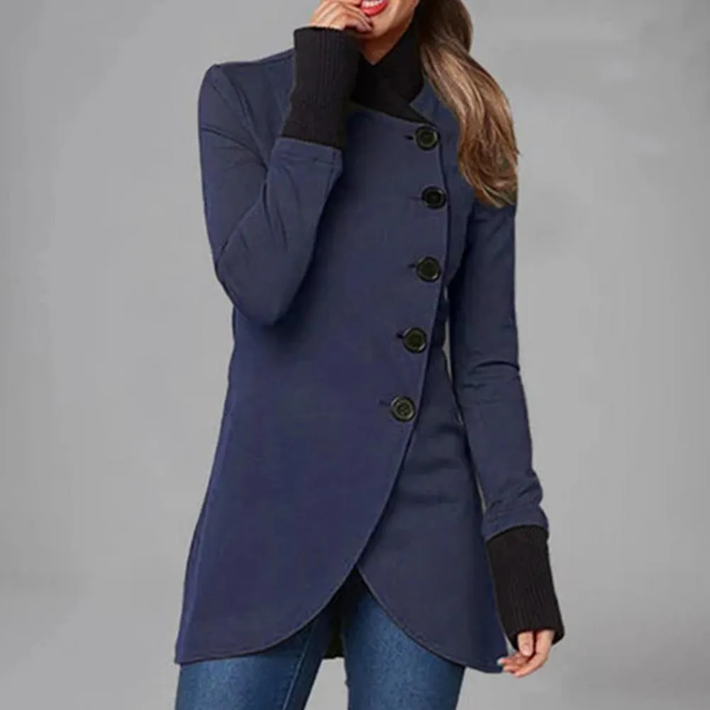 Florcoo Wild Solid Color Trench Coat Florcoo Wild Solid Color Trench Coat