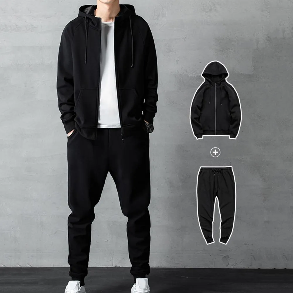 メンズウェア 8YARDS Ribbed Joggers | Black Erwin Logo-Tape Joggers