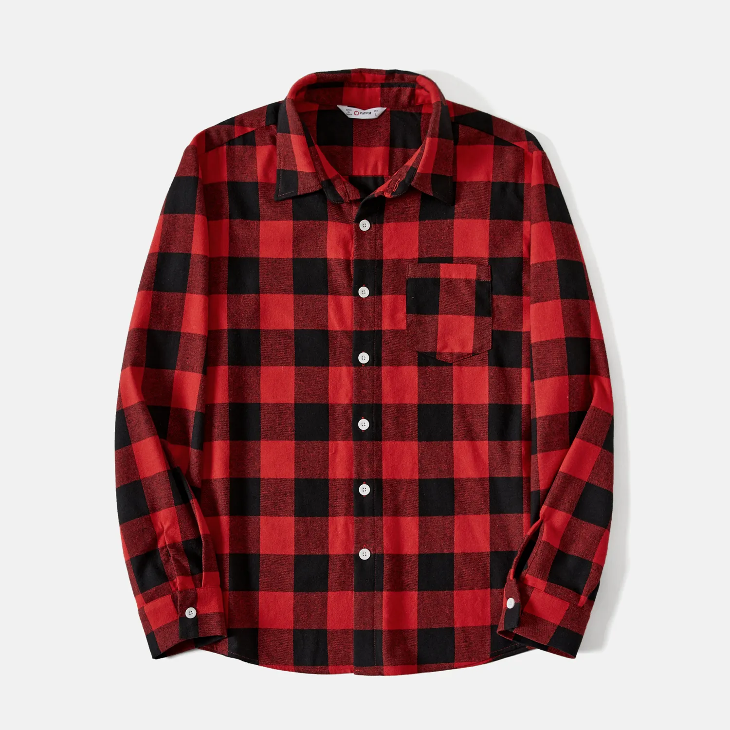 Christmas Plaid Family Matching Outfits Red And Black Plaid Long Sleeve Shirt And Belted Dress Set From Homepro8 20.29 DHgate.Com